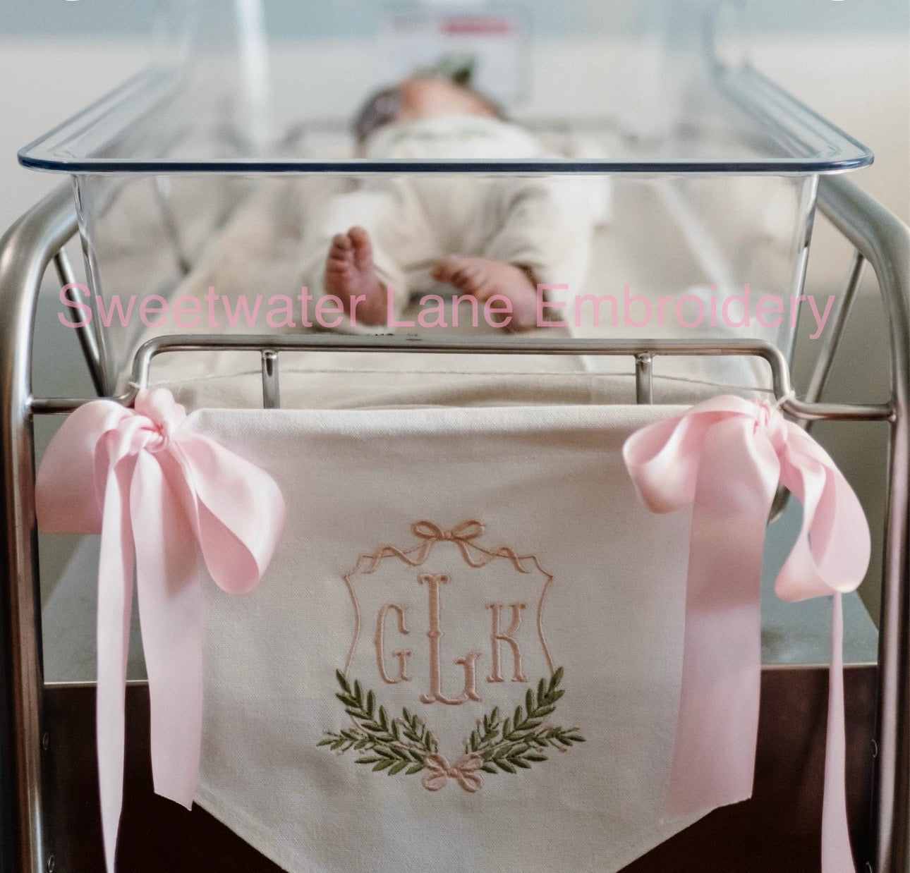 Baby Door Banner with Bows