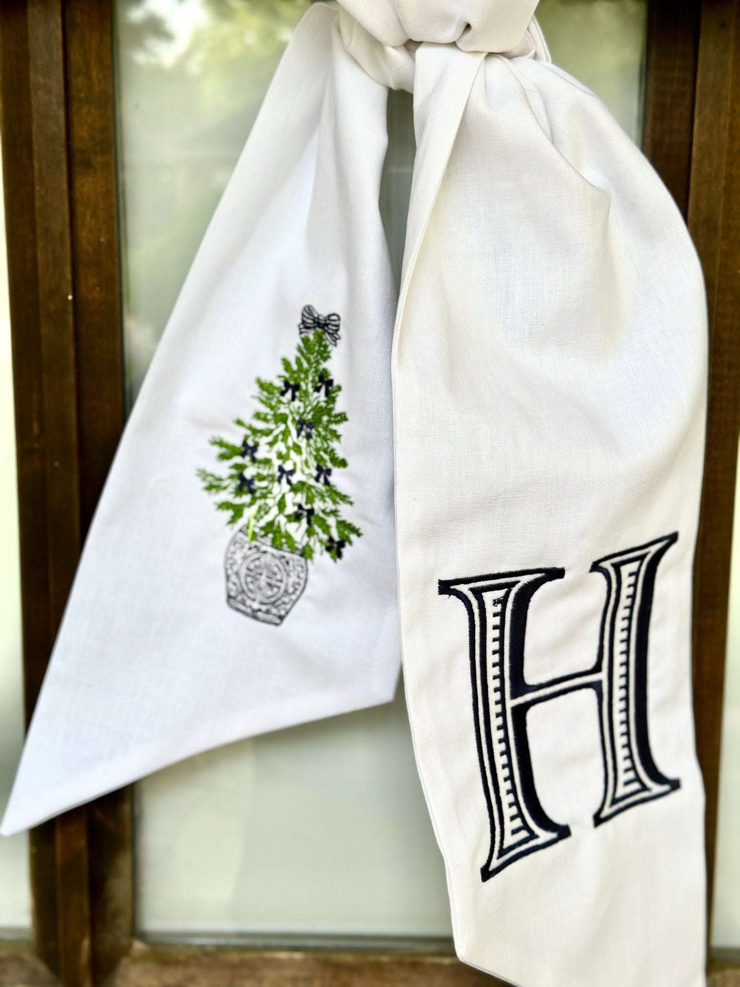 Custom Wreath Sash