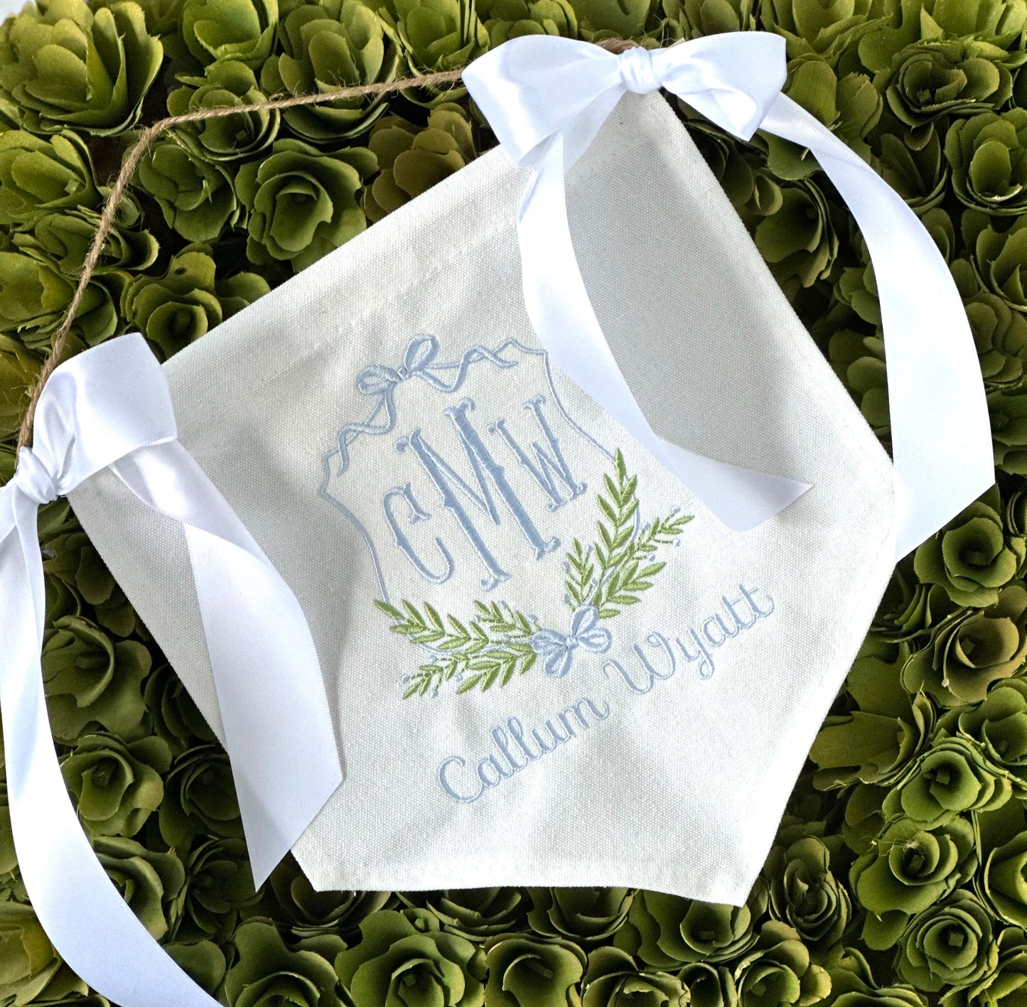 Baby Door Banner with Bows