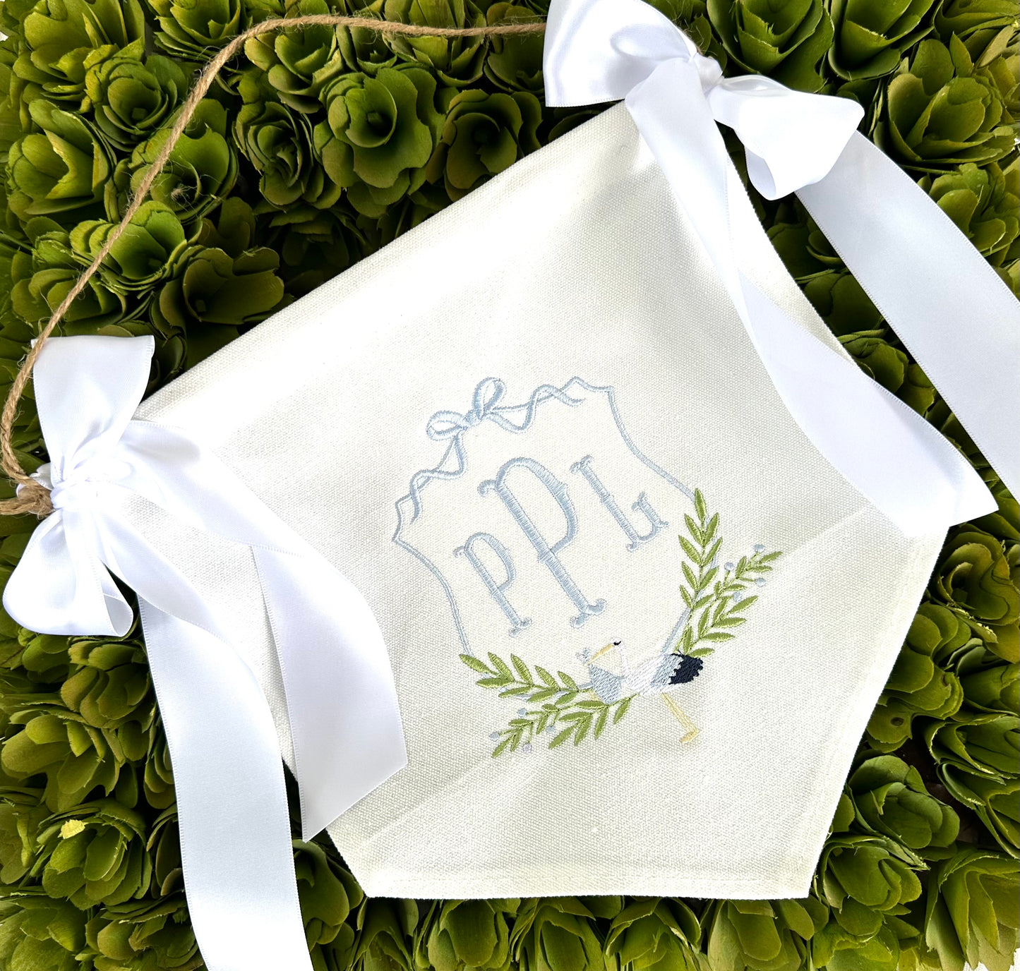 Baby Door Banner with Bows