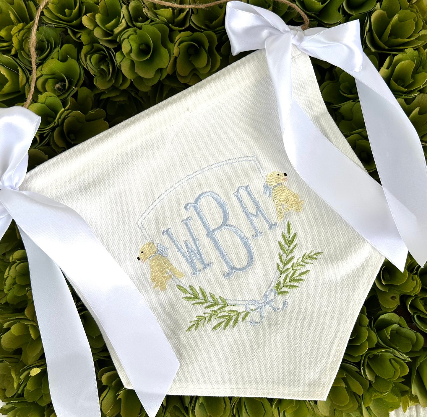 Baby Door Banner with Bows
